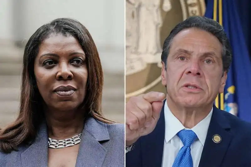 LETITIA JAMES ANDREW CUOMO 