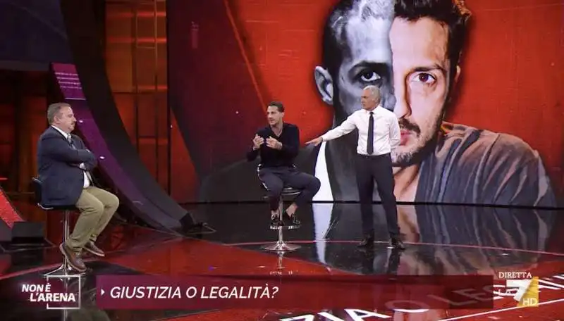 luca telese vs fabrizio corona   non e' l'arena 