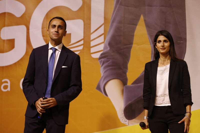 luigi di maio virginia raggi