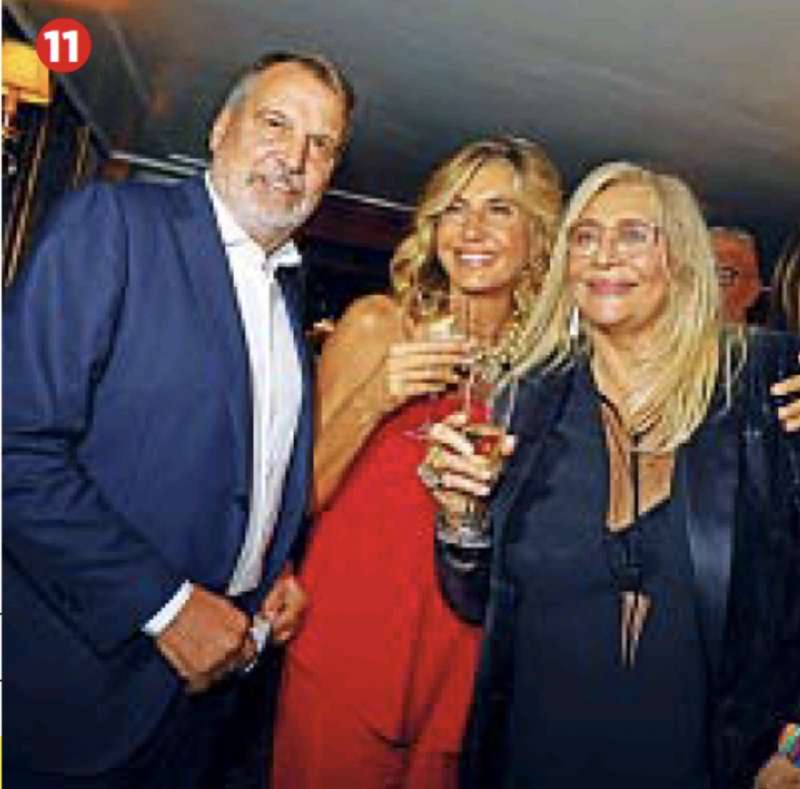 marco tardelli, myrta merlino e mara venier