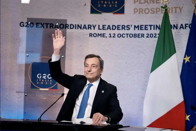 mario draghi   g20 straordinario sull afghanistan   1