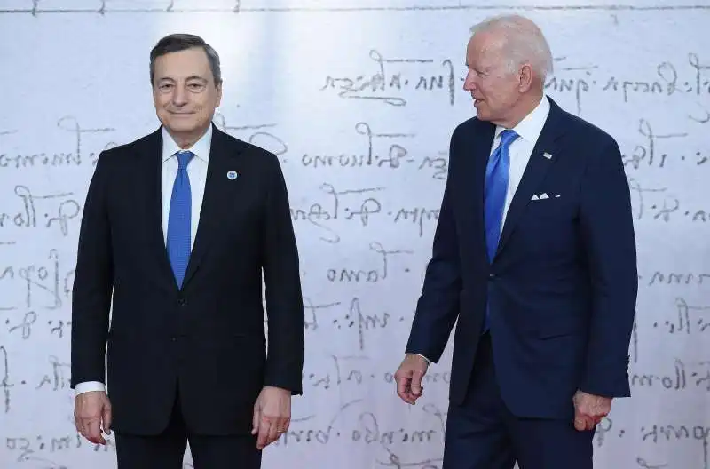 mario draghi joe biden  