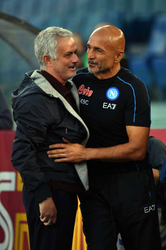 mourinho spalletti foto mezzelani gmt049