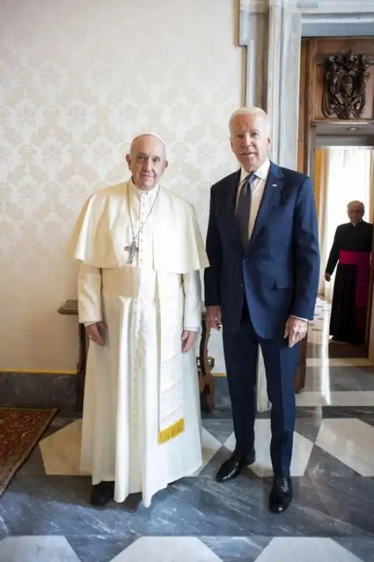 papa francesco   joe biden 