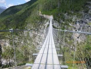 ponte tibetano di perarolo