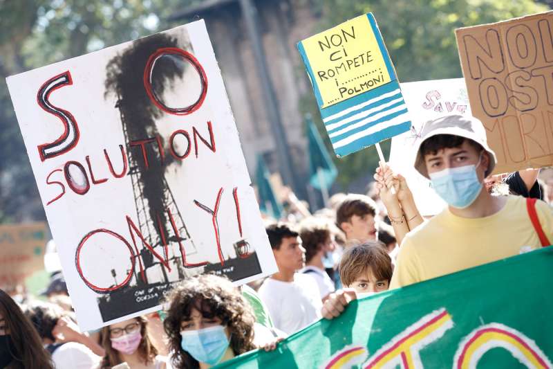 protesta ambientalista a roma 11