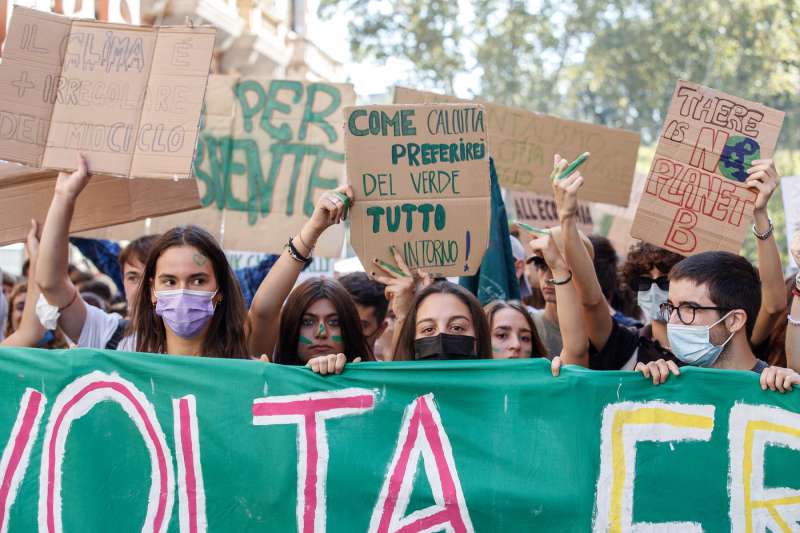 protesta ambientalista a roma 17