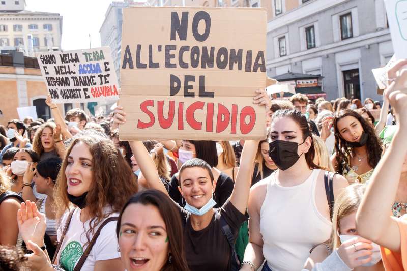 protesta ambientalista a roma 6