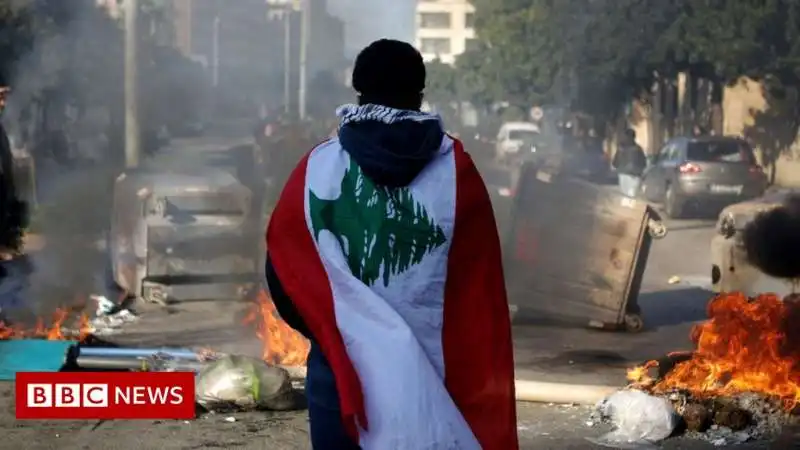 proteste in libano per la crisi economica 1