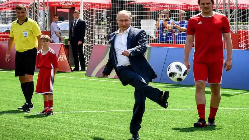 putin e il calcio 