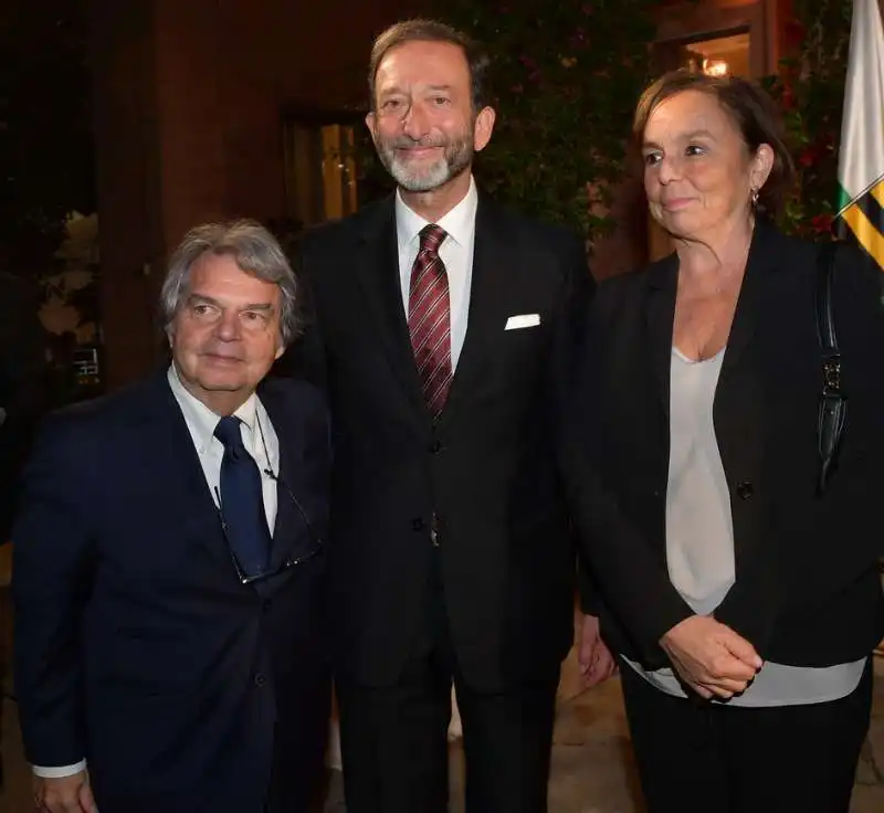 renato brunetta  viktor elbling  luciana lamorgese  foto di bacco