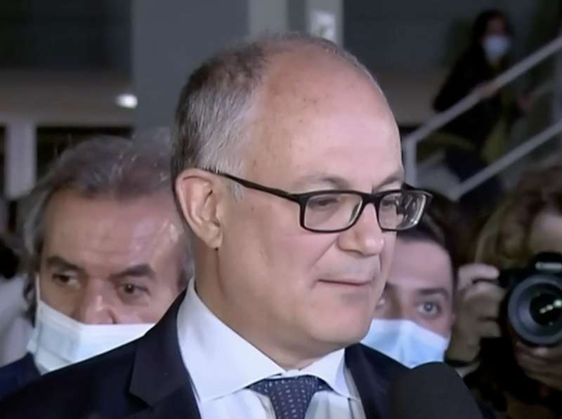 roberto gualtieri dopo la vittoria