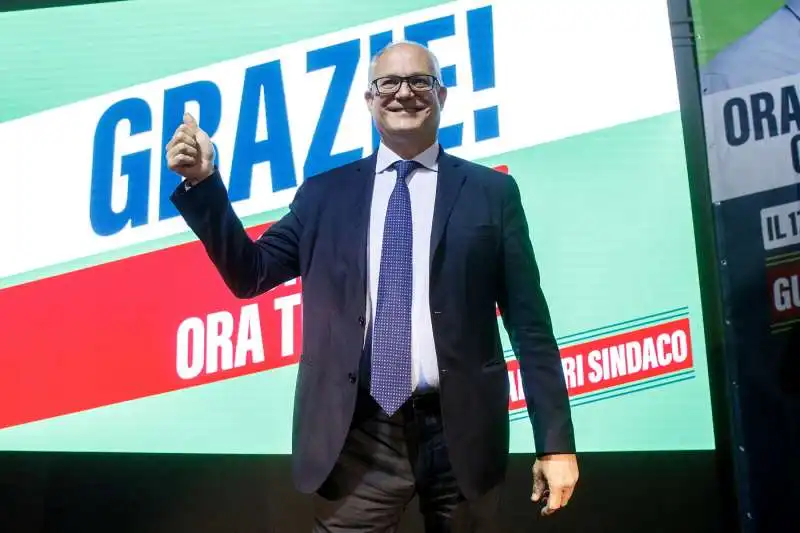 roberto gualtieri dopo la vittoria 