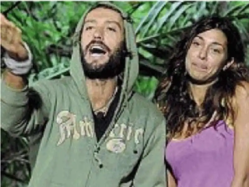 rossano rubicondi belen rodriguez   isola dei famosi 