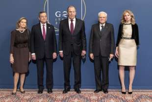 serena cappello mario draghi sergei lavrov sergio e laura mattarella