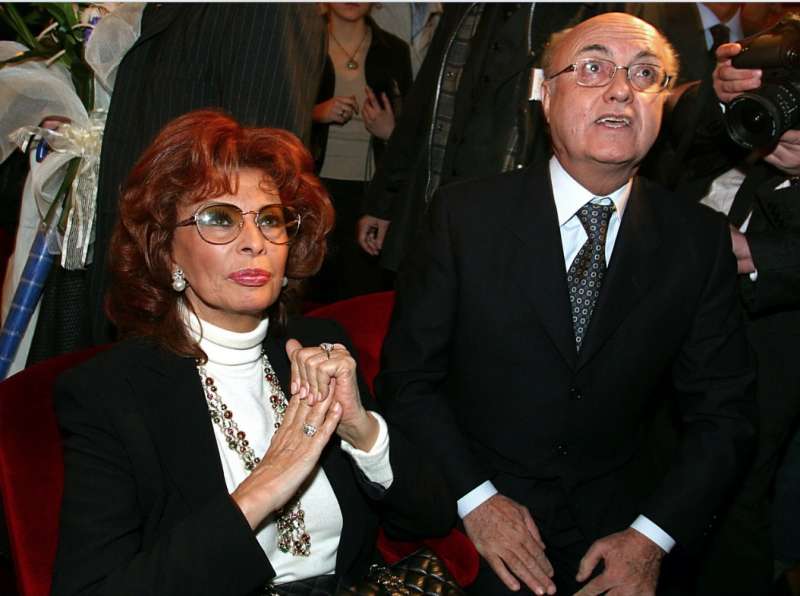 sophia loren e giuliano urbani