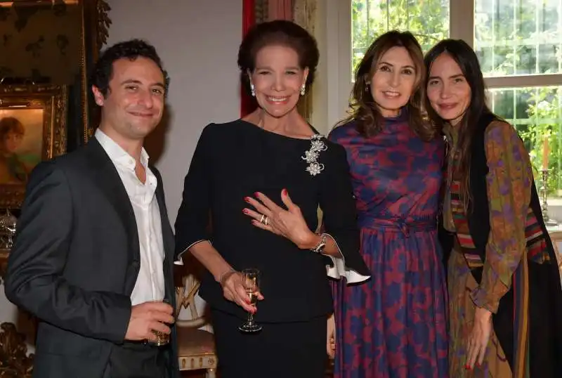 tommaso delli colli  marisela federici  mariapia ruspoli  camilla alibrandi  foto di bacco