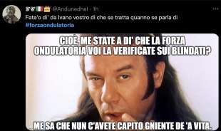 tweet e meme sulla forza ondulatoria di lamorgese 3