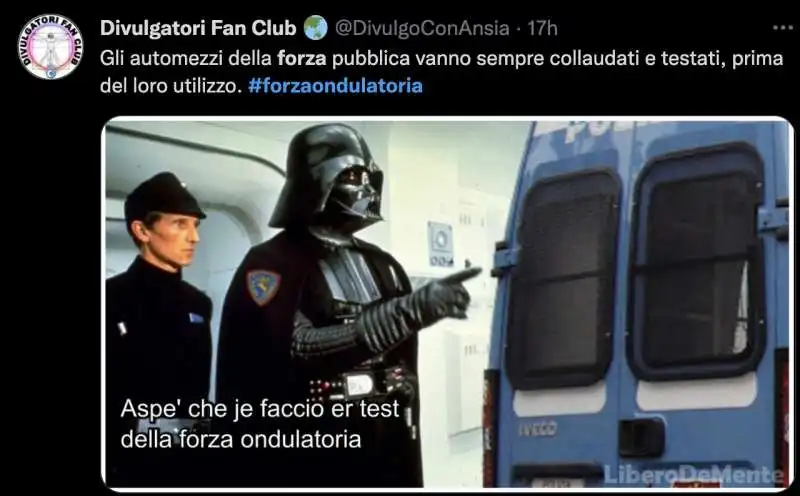 tweet e meme sulla forza ondulatoria di lamorgese   6