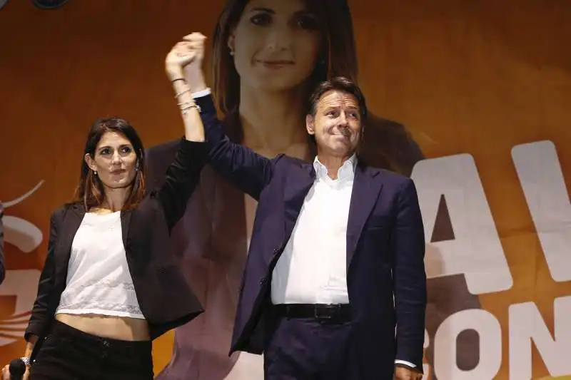 VIRGINIA RAGGI GIUSEPPE CONTE