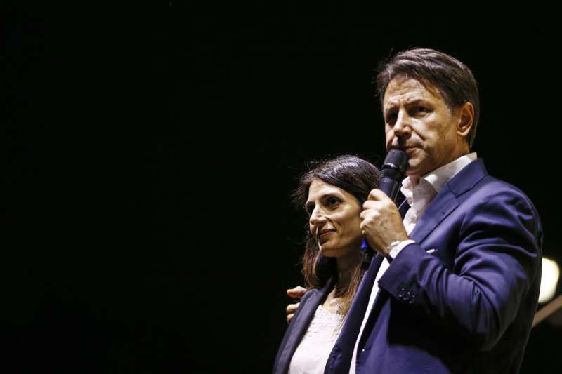 virginia raggi giuseppe conte 2