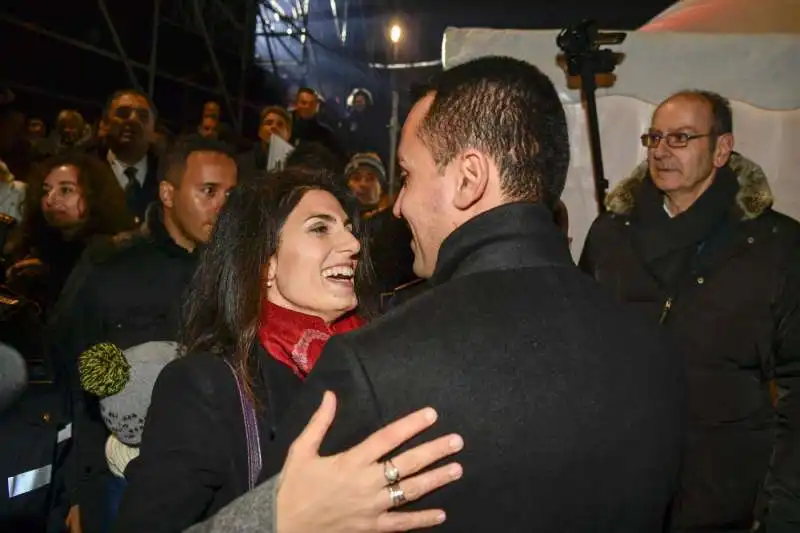 virginia raggi luigi di maio  