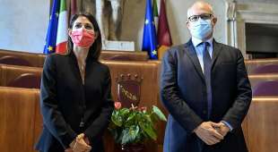 virginia raggi roberto gualtieri