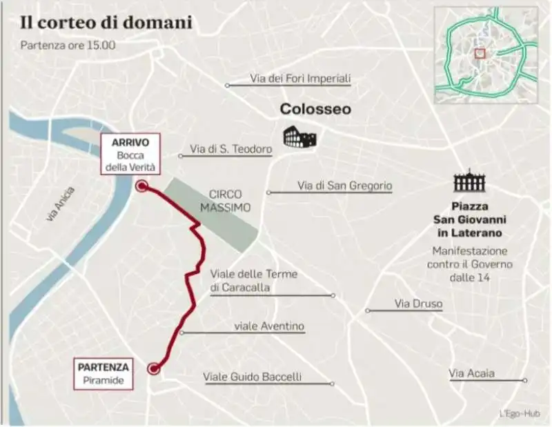 zone rosse e aree blindate per il g20 di roma    6