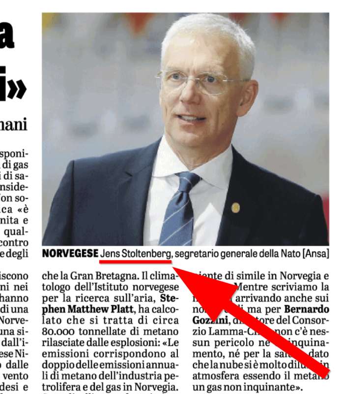 la verita?? non e stoltenberg