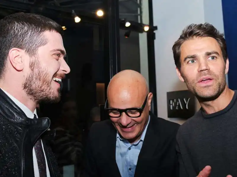 alessio lapice, andrea tenerani, paul wesley 