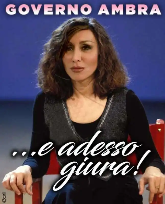 ANNA MARIA BERNINI E LE STORIE INSTAGRAM DAL QUIRINALE - MEME BY CARLI 