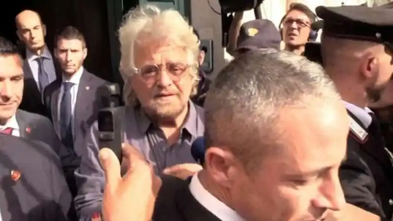 BEPPE GRILLO A ROMA