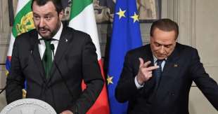 BERLUSCONI SALVINI AL QUIRINALE