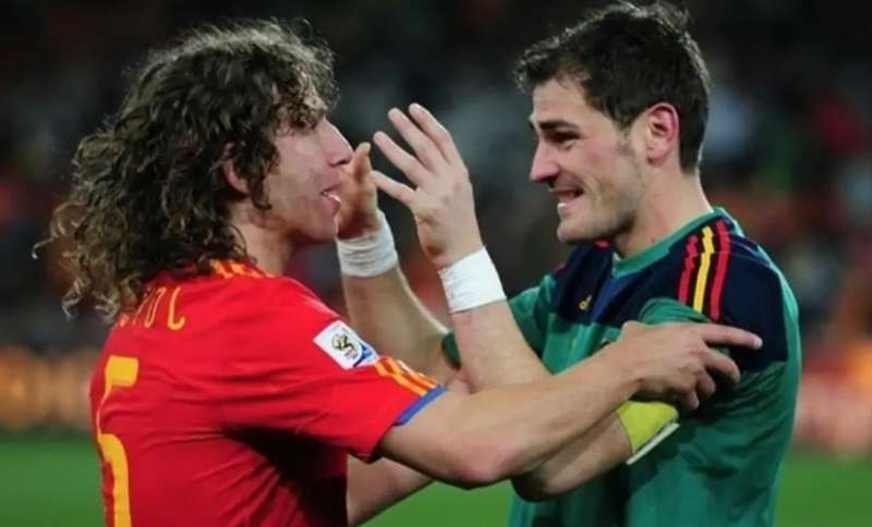 charles puyol iker casillas