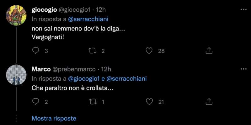 commenti al tweet di debora serracchiani sul vajont 7