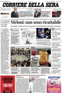 corriere della sera sabato 15 ottobre