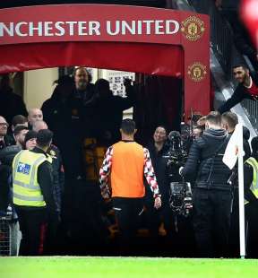 cristiano ronaldo abbandona lo stadio prima della fine della partita