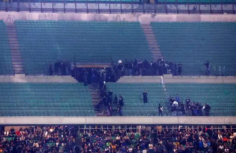 curva nord lascia meazza dopo omicidio boiocchi