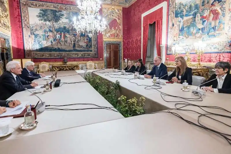 delegazione pd alle consultazioni al quirinale 