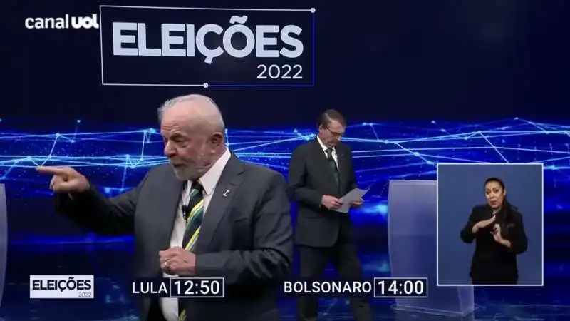 dibattito lula bolsonaro   ballottaggio brasile 2022   11