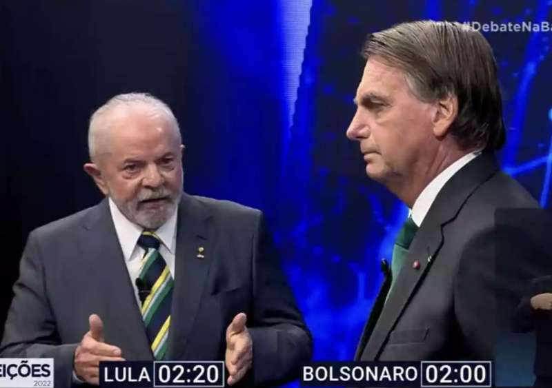 dibattito lula bolsonaro ballottaggio brasile 2022 14