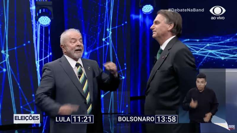 dibattito lula bolsonaro ballottaggio brasile 2022 4