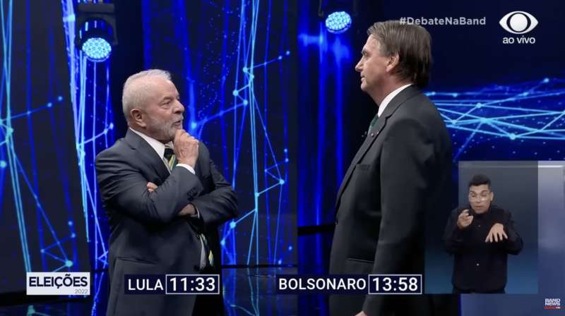 dibattito lula bolsonaro ballottaggio brasile 2022 7