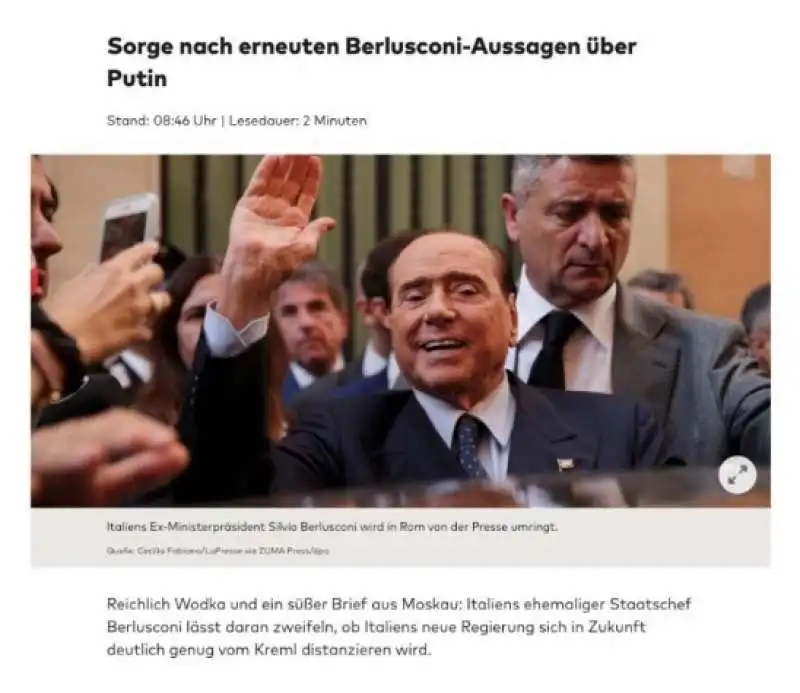 die welt sugli audio di berlusconi 