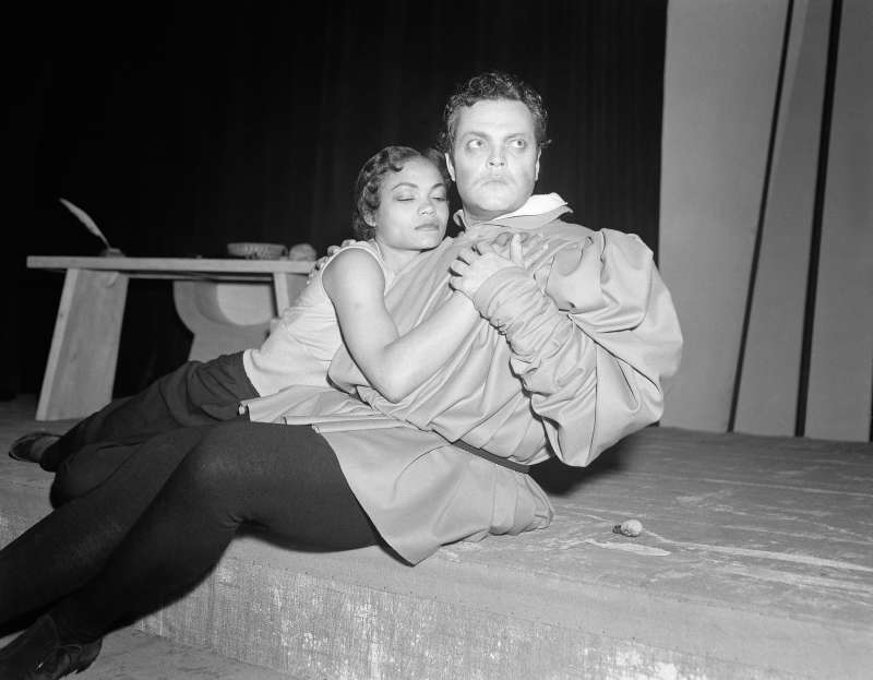 Eartha Kitt e Orson Welles