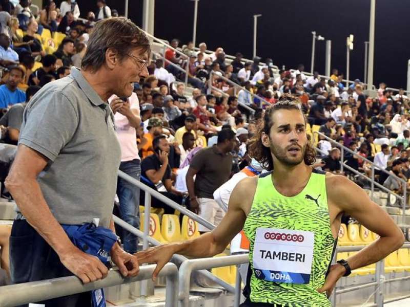 gianmarco tamberi e il padre marco 6