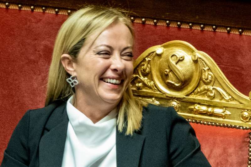 giorgia meloni al senato 3