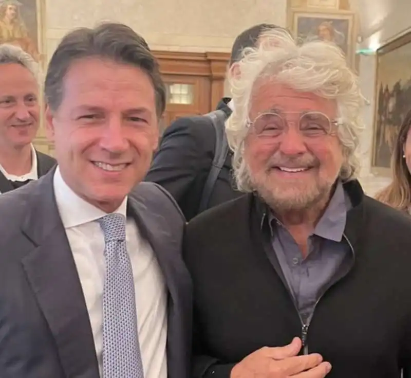 GIUSEPPE CONTE BEPPE GRILLO