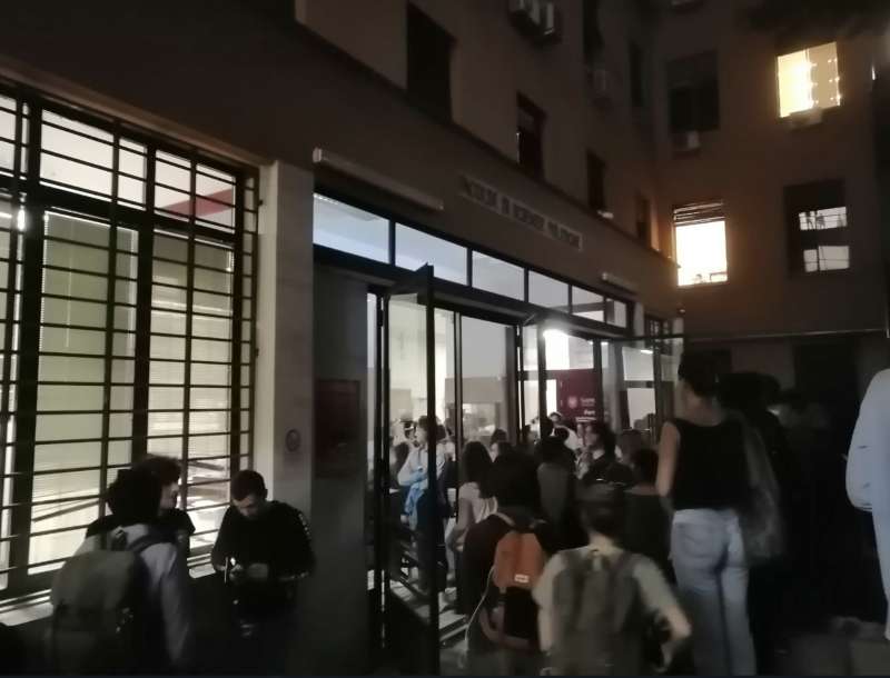 gli studenti occupano la facolta di scienze politiche alla sapienza 7