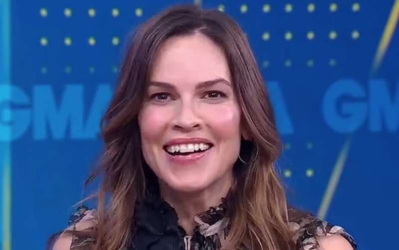 Hilary Swank annuncia la sua gravidanza